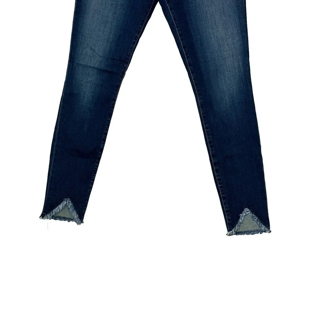 Frame Jeans Le High Skinny Triangle Hem Sulham  Skinny‎ Dark Wash Women Size 29